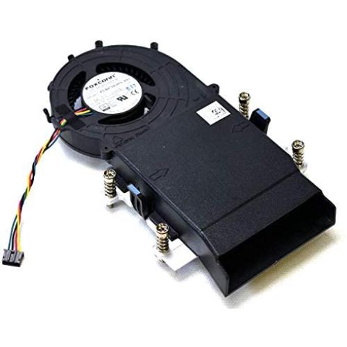 5JV3N Genuine OEM Dell Optiplex 3020M 9020M 7020M 7040M 7050M Desktop Fan Assembly with 2N51K Cooling Blower Fan CPU Shrouded Heatsink Captive Thumbscrews Base Plate 19P4P