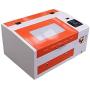 TEN-HIGH CO2 engrave Machine, 40W 300x400mm Laser Engraving Machine with Exhaust Fan USB Port