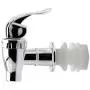 AquaNation BPA Free Replacement Cooler Faucet Water Bottle Jug Ceramic Water Crock Reusable Spigot Spout Water Beverage Lever Pour Dispenser Valve Gravity Water Tap - Chrome (1) AquaNation BPA Free Replacement Cooler Faucet Water Bottle Jug Ceramic Water Crock Reusable Spigot Spout Water Beverage Lever Pour Dispenser Valve Gravity Water Tap - Chrome (1)