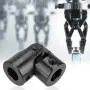 Universal Joint Coupling Metal Shaft Coupling Motor Connector (0.5in×0.9in×2in)