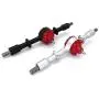 YIZAN 1 Set Metal Rear Bridge Axle with Steel Gear for WPL D12 B14 B24 B16 B36 C14 C24 C34 C44 RC Car Upgrade Parts,Black