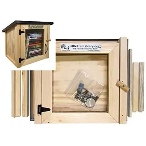 LITTLE FREE LIBRARY Unfinished Kit LITTLE FREE LIBRARY Unfinished Kit