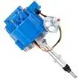 A-Team Performance HEI Complete Distributor 65K Coil Compatible With AMC/Jeep Straight 6 232 3.8L & 258 4.2L One Wire Installation Blue Cap