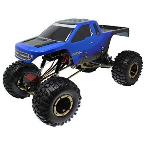 Redcat Racing Everest-10 Electric Rock Crawler with Waterproof Electronics, 2.4Ghz Radio Control (1/10 Scale), Blue/Black Redcat Racing Everest-10 Electric Rock Crawler with Waterproof Electronics, 2.4Ghz Radio Control (1/10 Scale), Blue/Black