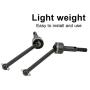 Tbest RC Drive Shaft, 2PCS Black Metal CVD Front and Rear Transmission Shafts for HPI RS4 Sport 3 1/10 RC Model Car (Black)