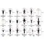 Voilamart 467 PCS Car Retainer Clips and Plastic Fasteners Kit - 19 Most Popular Sizes with Fastener Remover Push Pins Rivets Auto Door Trim Panel Clips Assortment Set Universal Fit for Ford Toyota Voilamart 467 PCS Car Retainer Clips and Plastic Fasteners Kit - 19 Most Popular Sizes with Fastener Remover Push Pins Rivets Auto Door Trim Panel Clips Assortment Set Universal Fit for Ford Toyota