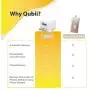 Qubii Photo Storage Device for iPhone & iPad, Auto Backup Photos & Videos, Photo Stick for iPhone [microSD Card Not Included]- White