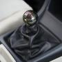 LT Sport SN#100000000758-0843-219 for Mazda 3/5/6 Gunmetal 6 SPD Shift Knob + Boot Cover