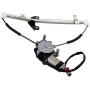 MILLION PARTS Rear Left Side Power Window Regulator with Motor fit for 2001 2002 2003 2004 2005 Honda Civic Sedan 4-Door