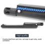 Votenli C2630A (4-Pack) Cast Iron Burner Replacement Parts for Jenn-Air 720-0061, 720-0062, 720-0063, 720-0099, 720-0100, 720-0101,720-0141, 720-0142, 720-0150, 720-0163, 720-0164 Charbroil Gas Grill