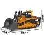 Fisca 1/50 Diecast Bulldozer Model Metal Construction Vehicle Toy Fisca 1/50 Diecast Bulldozer Model Metal Construction Vehicle Toy