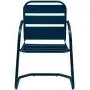 Crosley Furniture CO1030-NV Brighton Retro Metal Chair, Set of 2, Navy Crosley Furniture CO1030-NV Brighton Retro Metal Chair, Set of 2, Navy
