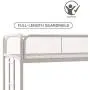 DHP Triple Metal Bunk Bed Frame, White, Twin DHP Triple Metal Bunk Bed Frame, White, Twin