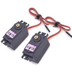 YoungRC MG996R Servo Metal Gear Torque Digital Servo Motor for Racing Car truch Parts utaba JR Car RC Model Helicopter Boat Robot(2PCS)