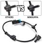 MIKKUPPA 19300584 GM Original Equipment Front Left/Right ABS Wheel Speed Sensor for 2001-2006 Silverado 1500 2500 3500, Sierra 1500HD 2500HD 3500HD