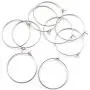 WOCRAFT 150pcs 25mm Strong Stainless Steel Wine Glass Charm Rings Earring Beading Hoop Party Favor for Jewelry Making (10575) WOCRAFT 150pcs 25mm Strong Stainless Steel Wine Glass Charm Rings Earring Beading Hoop Party Favor for Jewelry Making (10575)
