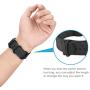 Fintie Band Compatible with Gear S2, Soft Woven Nylon Adjustable Replacement Sport Strap with Adapters Compatible with Samsung Gear S2 SM-R720 SM-R730 Smart Watch, Black