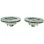 Front Semi Metallic Pads & Performance Drilled Slotted Coated Rotor Kit Front Semi Metallic Pads & Performance Drilled Slotted Coated Rotor Kit