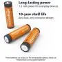 Amazon Basics 48 Pack AA High-Performance Alkaline Batteries, 10-Year Shelf Life, Easy to Open Value Pack Amazon Basics 48 Pack AA High-Performance Alkaline Batteries, 10-Year Shelf Life, Easy to Open Value Pack