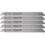 9-Inch Thick Metal Cutting Reciprocating Saw Blades (18 TPI) Made of Long Lasting Bi-Metal (HSS teeth bonded to HCS body) - 5 pack 9-Inch Thick Metal Cutting Reciprocating Saw Blades (18 TPI) Made of Long Lasting Bi-Metal (HSS teeth bonded to HCS body) - 5 pack