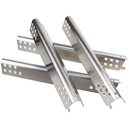 Grill Replacement Parts for Charbroil Advantage Series 4 Burner 463344015, 463343015, 463433016, 463240115, 463240015 Gas Grills, 4 Pack Stainless Steel Heat Plate Tent Shield