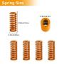 Creality 3D Printer Kit with Aluminum Ender 3 Extruder Upgraded, Compression Die Springs for Bed Leveling, Metal Hand Twist Leveling Nut Suit for Ender 3 Pro/5/5 Pro, CR-10 Series/10V2/20/20 Pro