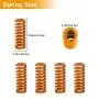 Creality 3D Printer Kit with Aluminum Ender 3 Extruder Upgraded, Compression Die Springs for Bed Leveling, Metal Hand Twist Leveling Nut Suit for Ender 3 Pro/5/5 Pro, CR-10 Series/10V2/20/20 Pro Creality 3D Printer Kit with Aluminum Ender 3 Extruder Upgraded, Compression Die Springs for Bed Leveling, Metal Hand Twist Leveling Nut Suit for Ender 3 Pro/5/5 Pro, CR-10 Series/10V2/20/20 Pro