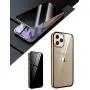 KumWum Anti Peep Screen Protector for iPhone 12 / iPhone 12 Pro Case Full Body Magnetic Cover Front and Back Tempered Glass Protector with Metal Bumper - Gold KumWum Anti Peep Screen Protector for iPhone 12 / iPhone 12 Pro Case Full Body Magnetic Cover Front and Back Tempered Glass Protector with Metal Bumper - Gold