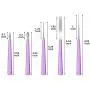 10 Pieces Diamond Tipped Bead Reamer Beading Hole Enlarger Tool for Glass Plastic Metal Wood Beads