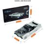Model Car Kit - 3D Model kit Royal Voyager - Moving Wind-Up Retro Car Model | 3D Puzzle for Adults - Metal DIY Kit | Beautiful Metal Model Car Collectible | DIY Construction Set of a Vintage Car