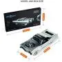 Model Car Kit - 3D Model kit Royal Voyager - Moving Wind-Up Retro Car Model | 3D Puzzle for Adults - Metal DIY Kit | Beautiful Metal Model Car Collectible | DIY Construction Set of a Vintage Car
