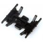LCX Racing 1/24th RC Crawler Car Aluminum Center Skid Plate for Axial SCX24 90081, Upgrades Parts Accessories
