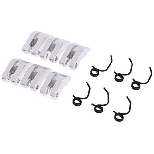 Homyl 2 Sets Metal 3 Shoe Clutch & Spring for 1/8 Scale RC Car Buggy Truggy