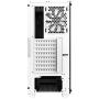 Montech AIR 900 ARGB White/High-Airflow/ATX Mid-Tower/ARGB Lighting Strip/Sync with Motherboard/Dust- Proof/Computer Gaming Case/EATX,ATX, Micro ATX, Mini ITX/Unique mesh Side/Dual USB3.0