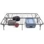 Classic Brands Hercules Black Heavy Duty Metal 14-Inch Platform Mattress Foundation Bed Frame - Queen Classic Brands Hercules Black Heavy Duty Metal 14-Inch Platform Mattress Foundation Bed Frame - Queen