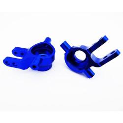 Atomik RC Alloy Steering Block, Blue fits The 1/10 Slash 4X4 and Other Models - Replaces Part 6837