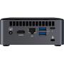 Intel NUC10i5FNH Home and Business Desktop Black (Intel i5-10210U 4-Core, 8GB RAM, 128GB m.2 SATA SSD, Intel UHD Graphics, WiFi, Bluetooth, 1xHDMI, SD Card, Win 10 Pro) with Hub
