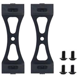 DAPENGNIAO 2Pcs Metal Bracket Suitable for Wpl B1 B14 B16 B24 C14 C24 B36 Mn D90 D91 Rc Car Upgrade Metal DIY Parts Kit Accessories (Color : Black)