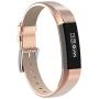 Henoda Replacemnt Leather Bands Compatible with Fitbit Alta/Fitbit Alta HR, Classic Genuine Leather Wristband, Small Large, No Tracker