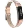 Henoda Replacemnt Leather Bands Compatible with Fitbit Alta/Fitbit Alta HR, Classic Genuine Leather Wristband, Small Large, No Tracker