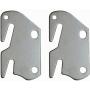 CAFORO #10 Hook Plates for Wooden Beds Frame Bracket Headboard Footboard Replacement Wooden Bed Parts or New Bed Constructions - Set of 2