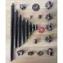 GeilSpace 6 Pack 1/2'' × 24'' Heavy Duty Pre-Cut Grey Metal Pipe, Industrial Steel Fits Standard Half Inch Threaded Pipes and Fittings - Vintage DIY Industrial Shelving (1/2'' × 24'', Grey) GeilSpace 6 Pack 1/2'' × 24'' Heavy Duty Pre-Cut Grey Metal Pipe, Industrial Steel Fits Standard Half Inch Threaded Pipes and Fittings - Vintage DIY Industrial Shelving (1/2'' × 24'', Grey)