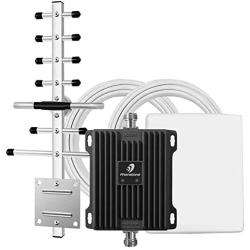 Cell Phone Signal Booster for Home and Office Use - Band 2/5 Cellular Repeater Kit Boosts Verizon, AT&T, T-Mobile GSM 3G Voice, Call and Text Up to 4,500 Sq Ft. Support Multi Devices. (850/1900MHz)