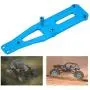 Dilwe 1/12 RC Truck Front Shock Absorber, Metal Board for WL Toys 12423 Truck Car Replacement Parts(Blue 0008B)