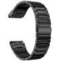 LDFAS Titanium Band Compatible Fenix 6 Pro/5 Plus Band, 22mm Titanium Metal Quick Release Easy Fit Watch Strap Compatible for Garmin Fenix 5 Plus 6 Pro/Forerunner 935/945 Smartwatch, Black Update