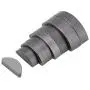 Qiilu 80pcs Woodruff Keys Kit, Metal Woodruff Keys Assortment Set Different Sizes Fasteners Mechanical Industry Qiilu 80pcs Woodruff Keys Kit, Metal Woodruff Keys Assortment Set Different Sizes Fasteners Mechanical Industry