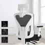 Hbada Ergonomic Office Desk Chair with Adjustable Armrest, Lumbar Support, Headrest and Breathable Skin-Friendly Mesh, White