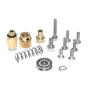 Houkr 3D Printer Parts Extruder Upgrade Replacement, MK8 Extruder Aluminum Alloy Block Bowden Extruder 1.75mm Filament for Creality 3D Ender 3,CR-7,CR-8, CR-10, CR-10S, CR-10 S4 S5 (Right Side)