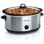 Crock-Pot 7-Quart Oval Manual Slow Cooker | Stainless Steel (SCV700-S-BR)