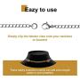Necklace Extenders, 10Pcs Stainless Steel Gold Silver Necklace Bracelet Anklet Extension Chains with Lobster Clasps and Closures for Jewelry Making
